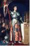 Joan Of Arc At The Coronation Of King Charles by Ingres Limited Edition Print