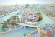 Paris, Panorama Vers L'ouest I by Rolf Rafflewski Limited Edition Print