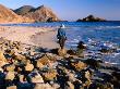 Person Walking On Pfeiffer Beach, Big Sur, California by Eddie Brady Limited Edition Print