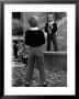 English Boy Using Reflection In Mirror In Foyer Of Grand Hotel To Fix His Tie by Alfred Eisenstaedt Limited Edition Pricing Art Print