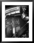 Night Assistant Climbing Down Side Of 100-Inch Telescope At Mount Wilson Observatory by Margaret Bourke-White Limited Edition Print