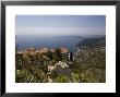 Eze Village And Cap Ferrat, Alpes Maritimes, Provence, Cote D'azur, French Riviera, France by Sergio Pitamitz Limited Edition Pricing Art Print