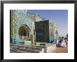 Pilgrims At The Shrine Of Hazrat Ali, Mazar-I-Sharif, Afghanistan by Jane Sweeney Limited Edition Pricing Art Print