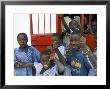 Children At Gambian School, The Gambia, West Africa, Africa by R H Productions Limited Edition Print