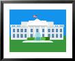 Illustration Of The White House, Washington Dc, United States Of America by Michael Kelly Limited Edition Pricing Art Print