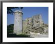Tower And Keep Of The Castle At Falaise, Birthplace Of William The Conqueror, France by Philip Craven Limited Edition Print