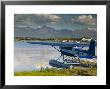 Lake Hood Air Harbor, Anchorage, Alaska by Walter Bibikow Limited Edition Print