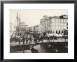 Ponte Rosso On The Canale Grande, In Trieste, Italy by Giuseppe Wulz Limited Edition Pricing Art Print