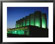 Illuminated View Of The Power Plant At Dusk by Mark Thiessen Limited Edition Print