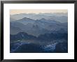 Aerial Images Over Glacier, Waterton-Glacier International Peace Park by Michael Melford Limited Edition Print