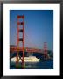 Golden Gate Bridge And Cruise Ship, San Francisco, California, Usa by Steve Vidler Limited Edition Pricing Art Print