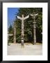 Totems In Stanley Park, Vancouver, British Columbia, Canada by Robert Harding Limited Edition Print