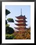 Five Storey Pagoda, Miyajima, Japan by Charles Bowman Limited Edition Print