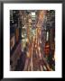 Night Time View Of Lights In Times Square In New York, Usa by Nigel Francis Limited Edition Print
