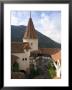 Detail Of Courtyard And Turret, Bran Castle (Dracula's Castle), Bran, Saxon Land, Transylvania by Gavin Hellier Limited Edition Print