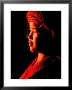 Atmospheric Portrait Of Palaung Girl Wearing Headdress, Myanmar by Stu Smucker Limited Edition Print