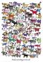 One Hundred Dogs And A Cat by Kevin Whitlark Limited Edition Pricing Art Print