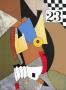 Profil Patchwork Ii by Bona De Mandiargues Limited Edition Print