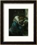 Mary Magdalene Or Sorrow, Circa 1869 by Paul Cã©Zanne Limited Edition Print