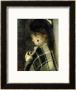 Young Woman With A Small Veil, Circa 1875 by Pierre-Auguste Renoir Limited Edition Print