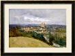 General View Of The Town Of Saint-Lo, Circa 1833 by Jean-Baptiste-Camille Corot Limited Edition Print