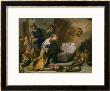 David Before The Ark Of The Covenant, Vasari Corridor, Uffizi Gallery, Florence by Giovanni Battista Pittoni Limited Edition Pricing Art Print