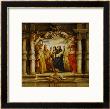 Saint Clara Between Priests And Churchfathers (Saint Ambrosius) by Peter Paul Rubens Limited Edition Print