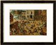 Children's Games, 1560 by Pieter Bruegel The Elder Limited Edition Print