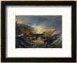 The Wreck Of A Transport Ship Circa 1810 by William Turner Limited Edition Print