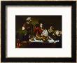 Supper At Emmaus, 1601 by Caravaggio Limited Edition Print