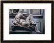 Tomb Of Giuliano De' Medici, Detail Of Day, 1520-33 by Michelangelo Buonarroti Limited Edition Pricing Art Print