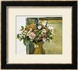 Flowers In A Vase by Paul Cézanne Limited Edition Pricing Art Print