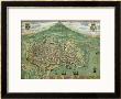 Map Of Catania, From Civitates Orbis Terrarum By Georg Braun And Frans Hogenberg, Circa 1572 by Joris Hoefnagel Limited Edition Pricing Art Print