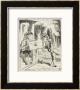 The Fish Footman And The Frog Footman by John Tenniel Limited Edition Pricing Art Print
