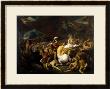 The Battle Of The Lapithes And The Centaurs by Jean-Francois De Troy Limited Edition Print