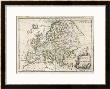 Map Of Europe by J. Gibson Limited Edition Pricing Art Print