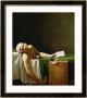 Jean Paul Marat, Politician, Dead In His Bathtub, Assassinated By Charlotte Corday In 1793 by Jacques-Louis David Limited Edition Pricing Art Print