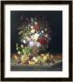 Still Life Of Flowers And Fruit by Christian Mollback Limited Edition Print