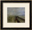 Rain Steam And Speed, The Great Western Railway, Painted Before 1844 by William Turner Limited Edition Print