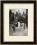 West Front Of St. Paul's From Ludgate Hill by Joseph Pennell Limited Edition Print