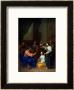 Christ With Martha And Mary by Claude Simpol Limited Edition Print