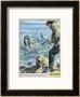 At Bocca Di Magra Italy Fisherman Colmaro Orsino Of Genova Sees A Mermaid by Walter Molini Limited Edition Print