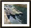 Boats At Rest by Joaquã­N Sorolla Y Bastida Limited Edition Print