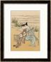 Two Japanese Lovers Play The Shamisen by Suzuki Harunobu Limited Edition Print