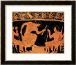 A Musical Contest, Detail From An Attic Red-Figure Calyx-Krater, From Cervetri, Circa 510 Bc by Euphronios Limited Edition Print