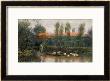 The Pond Of William Morris Works At Merton Abbey by Lexden L. Pocock Limited Edition Pricing Art Print