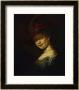 Saskia Van Uylenburgh (Rembrandt's Wife Whom He Married In 1634) by Rembrandt Van Rijn Limited Edition Print