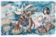 Dames Des Decans - Cancer, Femme Et Fotus by Hans Erni Limited Edition Pricing Art Print