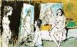Modeles Dans L'ateiier by Jean Jansem Limited Edition Print