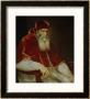 Pope Paul Iii Farnese (1468-1549) by Titian (Tiziano Vecelli) Limited Edition Print